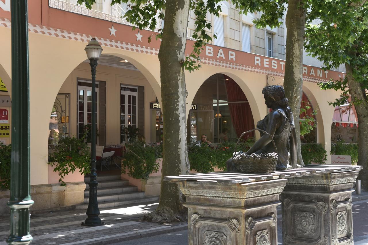 Logis Hotel Restaurant Grand Hotel De Lyon Vals-les-Bains Zewnętrze zdjęcie